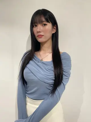 ロング AO所属・RISAKO 艶髪モテヘア🎀府中のヘアスタイル