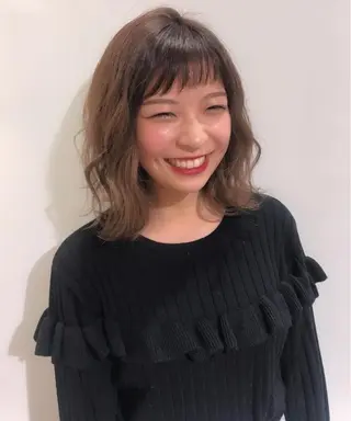 ミディアム ♡ma ki♡のヘアスタイル