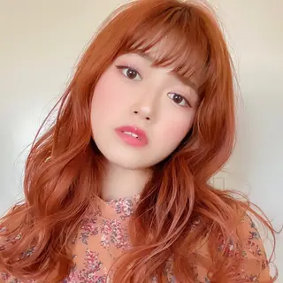 ロング ボブ韓国風レイヤー 髪質改善/畠中ケントのヘアスタイル