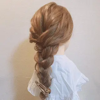 ロング ヘアアレンジ an池袋本店所属・🌷吉野ひかり🌷 カットモデル募集✂️のヘアスタイル