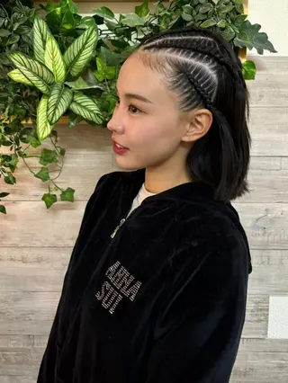 ヘアアレンジ ヘアメ/着付け 清水玲歌のヘアスタイル