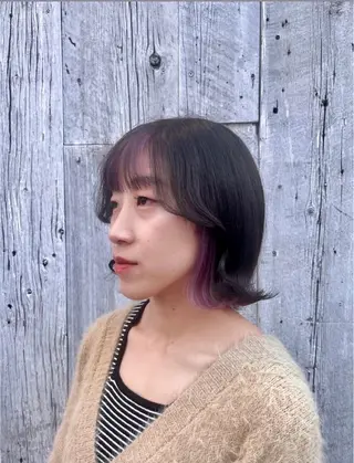 ショート 角田 満帆のヘアスタイル