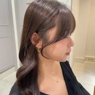 ロング レイヤー×顔周 り×髪質改善/MIUのヘアスタイル