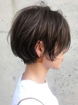 ショート カラー 表参道/髪質改善・ 透明感 colorのヘアスタイル