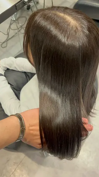 ロング カラー パーマ 🌈艶髪/髪質改善 新宿itouのヘアスタイル