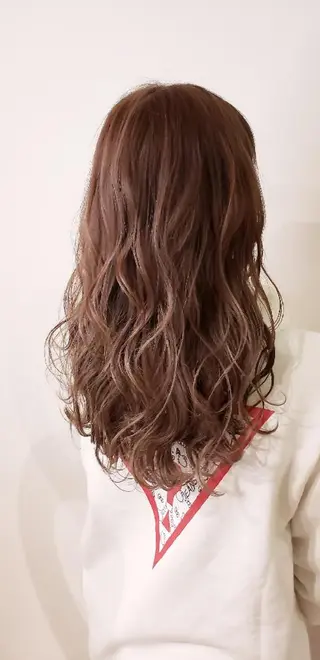 セミロング カラー 【髪質改善美容師】t occa茨木篠原健太のヘアスタイル