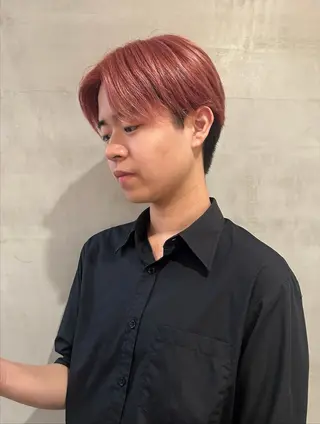 ショート カラー メンズ デザインカラー❤︎ イシイレイのヘアスタイル