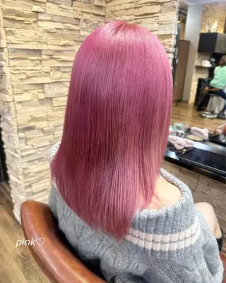 セミロング カラー SENA♡ 期間限定モデル募集のヘアスタイル
