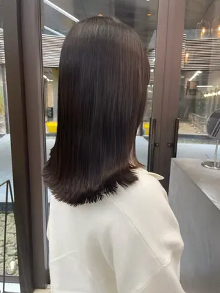 ミディアム 🫧艶カラー×カット 🫧　harunaのヘアスタイル