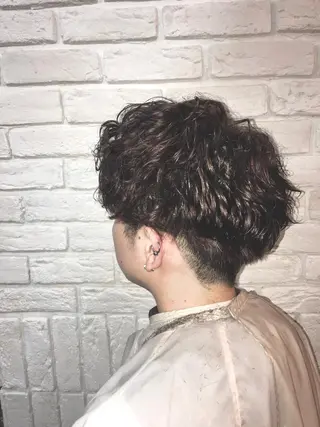 カラー パーマ メンズ 🦉静かに過ごしたい 方、個室席🦉タナカのヘアスタイル