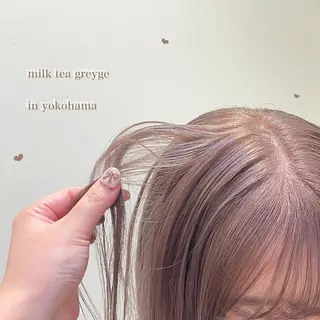 ミディアム カラー エクステ/ハイトーン 🐏☁️miminaのヘアスタイル