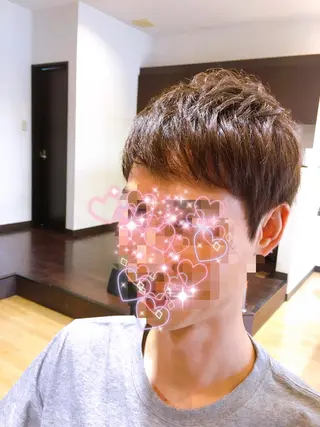 ショート カラー ルミ エールのヘアスタイル