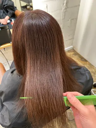 カラー AMBERGLEAM Hair&Cloth Yoga所属・Ryo☘縮毛矯正/ パーマ/ブリーチ/のヘアスタイル