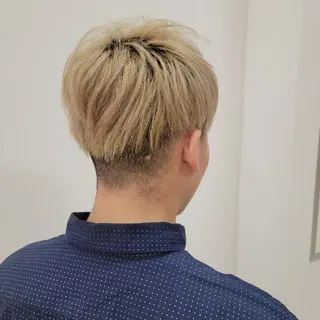 カラー 中川 秀明のヘアスタイル