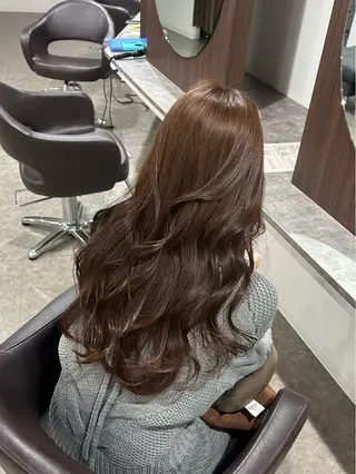 ロング タナカ レイヤのヘアスタイル