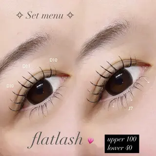 マツエク・マツパ Mell Yuuna ♡パリエク /束感のマツエク・マツパデザイン