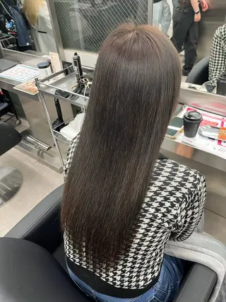 ロング カラー パリジェンヌ/ 次世代パーマ/ユキナのヘアスタイル