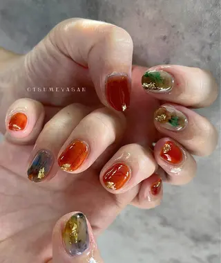 ネイル otsumeyasan所属・わたなべ ちかのネイルデザイン