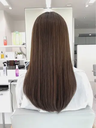 ロング パーマ 🌈ブリーチ縮毛矯正 相原慎🌈のヘアスタイル