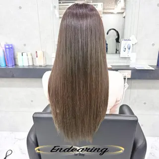 カラー Endearing 銀座/レイヤーカットのヘアスタイル