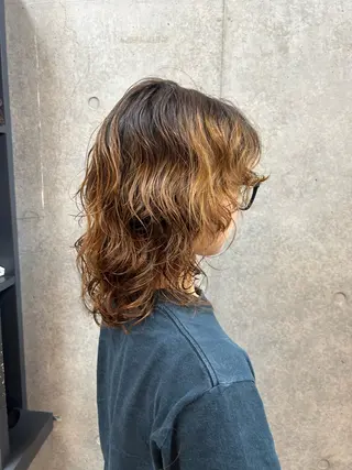 パーマ すずき さくやのヘアスタイル