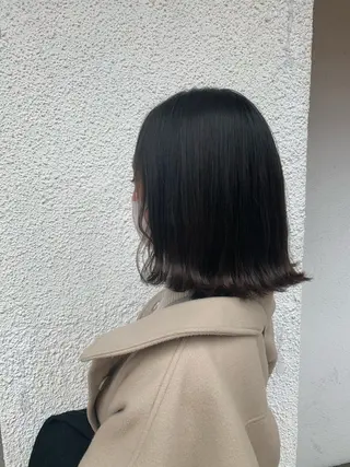 ミディアム カラー パーマ ヘアアレンジ 中津/柔らかカラー/ ナガオ イズミのヘアスタイル