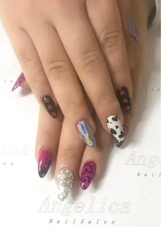 ネイル Angelica ネイリストのネイルデザイン