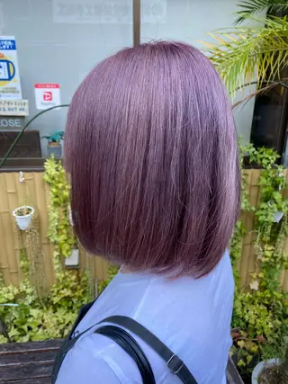 ミディアム 大久保 愛のヘアスタイル