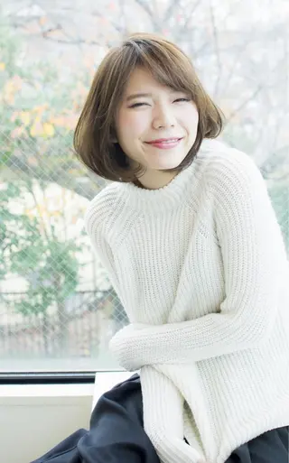 ミディアム Agu hair rupia 金沢店所属・金沢美容室/ 艶髪/夜営業/JINのヘアスタイル