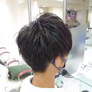 ショート パーマ メンズ 🐺一ノ瀬 凌 / デザインウルフ🐺のヘアスタイル