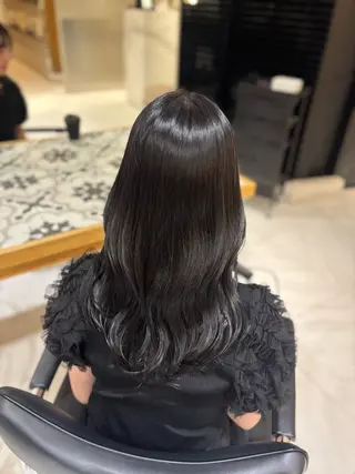 ロング カラー ヘアアレンジ ハイトーンカラー🍒 misa🍒のヘアスタイル