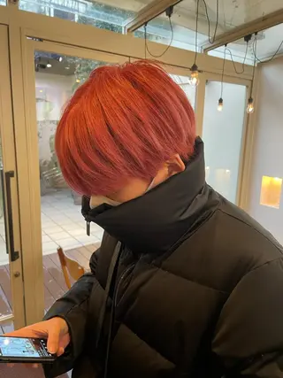 カラー メンズ 🪽艶感× hair ｜kazaneのヘアスタイル