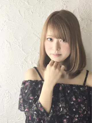 ミディアム hatena所属・末吉 慶多のヘアスタイル