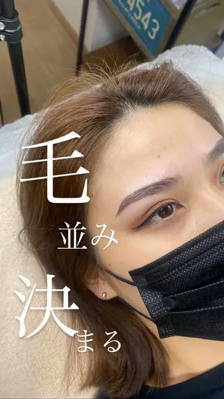 アイブロウ 眉毛・脱毛🤎 【kiana】前泊のエステ・リラクイメージ
