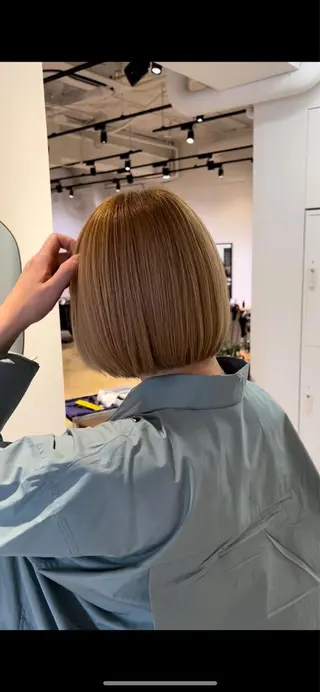 ショート カラー 似合わせ美髪ヘア✨ 天王寺.阿倍野🌈のヘアスタイル