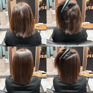 ミディアム LuanaTOKYO 都築佑汰のヘアスタイル