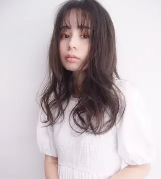 ロング カラー パーマ konno shoのヘアスタイル