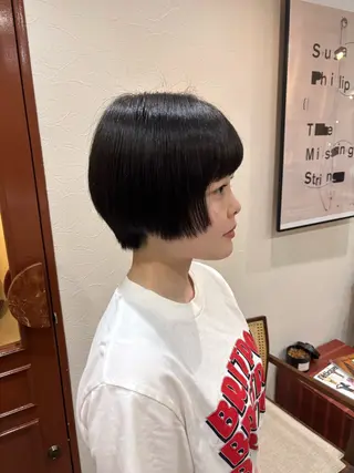 ショート カラー 上條響子/伏見/ 透明感カラーのヘアスタイル