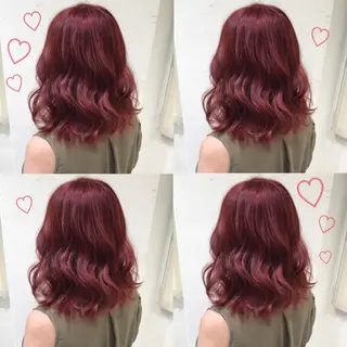 ミディアム カラー 韓国ヘア得意❤︎森澤 悠佳のヘアスタイル