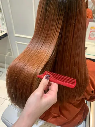 ロング 髪質改善/縮毛矯正 🎀小林 唯 🎀のヘアスタイル