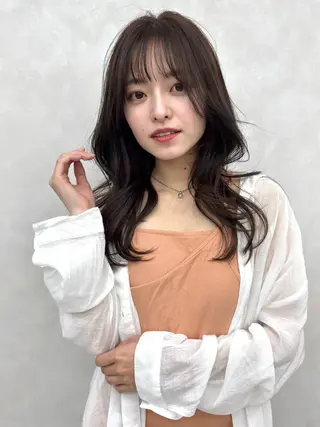 ロング カラー 流行りのレイヤーカッ ト得意💖akariのヘアスタイル