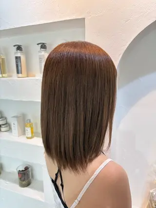 ミディアム 大人艶髪カラーを実現 🩵raica🩵のヘアスタイル