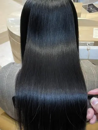 ロング ダメージレス縮毛矯正 髪質改善【美冴】のヘアスタイル