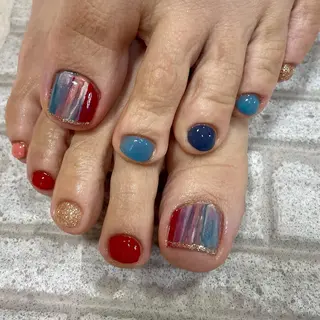 ネイル 奥園 良恵のネイルデザイン