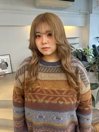 ロング カラー 【sica】 nanaのヘアスタイル