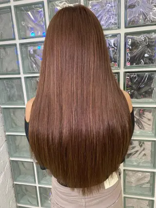 ロング 家田 竜のヘアスタイル