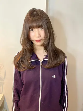 セミロング ショート/レイヤー カット/ミサキ💐のヘアスタイル