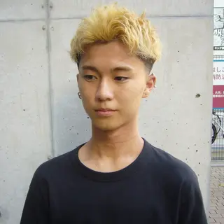 ショート カラー メンズ Lond GULLMAN所属・高橋大和/ メンズ特化美容師のヘアスタイル