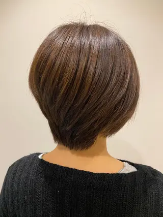 ショート カラー 艶髪🌿美髪 大塚礼乃【西荻窪】のヘアスタイル