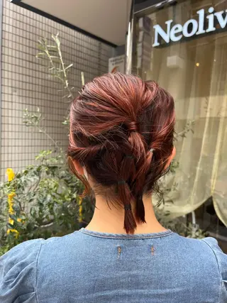 カラー 【eight宿河原】 すぎもとはづきのヘアスタイル